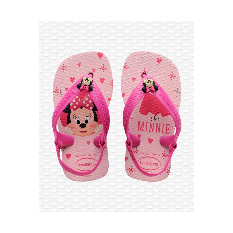 Havaianas Baby Disney Sandales Roses