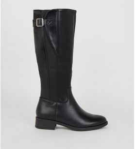 BOTTES HAUTES EN NOIRES